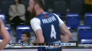 Heroic performance by Nikola Pavlićević (SC Derby - Igokea m:tel, 28.12.2022)