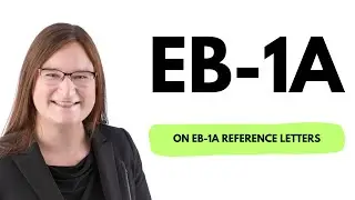 On EB-1A reference letters