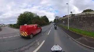 Aberystwyth to LLanon Motorcycle Ride 360