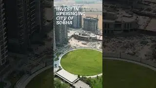 Drone view of Sobha City Project at Dwarka Expressway Sec 108 Gurgaon. #luxuryhomes search ends here