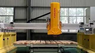 WANLONG Stone Machinery PLC 600 Bridge Type Automatic Cutting Machine for Marble Granite Limestone