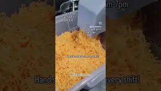 freshly shredded cheese every day!