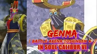 GENMA from BATTLE ARENA TOSHINDEN 4 in Soul Calibur VI