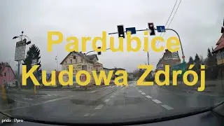 🇨🇿 🇵🇱 Pardubice - Kudowa Zdrój. Česko, Czechy. Dolnośląskie. Polska. Przejazd.