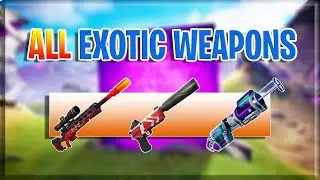 ALL Exotic Weapon Locations Fortnite Chapter 2 Season 8
