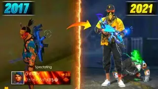 Searching 3 Years Old Legends In 2021- Free Fire Players 2017 vs 2021 #44