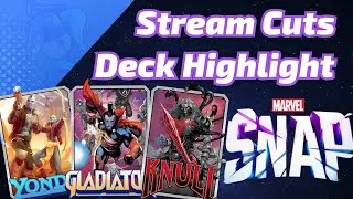Yondu Gladiator Knull Mill is NASTY - DELETE THEIR DECK - Marvel SNAP Deck Highlight & Gameplay