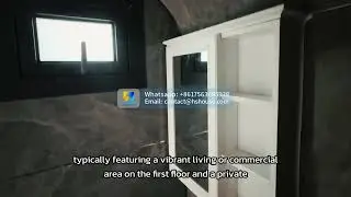Steel Container House Single Expandable Apple Cabin Prefab Villa for Sale