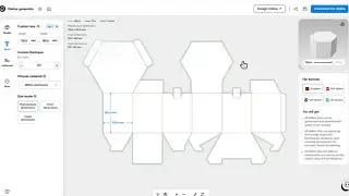 How to make a custom dice box on Pacdora?