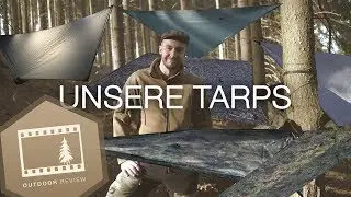 6 Tarps von 37 bis 409 Euro | BE-X, DD, TacGear, Cuben Fiber, AliExpress | Outdoor Review