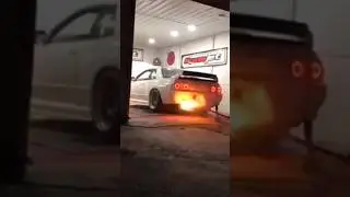 Gtr R32 Dyno run Stutututu Turbo whistles + anytilags🔥