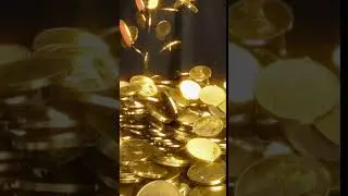 Falling coins
