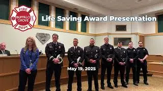 BG Fire Department Life Saving Award Presentation | May 19, 2025