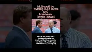 MLB Expansion to 32 Teams? Manfred&rsquo;s Big Plan Explained! #MLB #Baseball #MLBExpansion #RobManfred