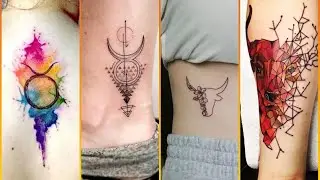 20+ New Stylish Taurus Zodiac Sign Tattoo Designs For Girls 2025 | Best Taurus Tattoos For Ladies!