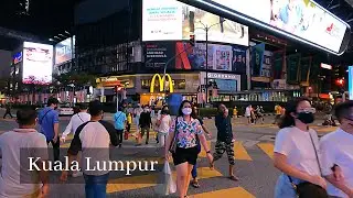 [4K] Evening walk from Pavilion mall to Plaza Low Yat | 4k walking tour 2021