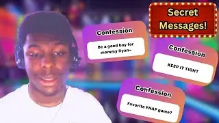 I let my viewers make secret messages about me.