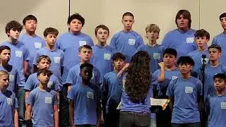 CTMS - 7th/8th Boys Select Choir - 10/21/25 - Colorado Trail 