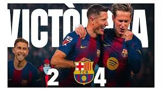 🔥 Victoire &eacute;clatante du Bar&ccedil;a ! Lewandowski en feu face au Celta (4-2) 🔥