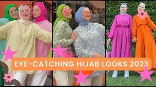 Eye-Catching Hijab Looks 2023 | Hijab Fashion | Style Hijab | Designer Studio | HS