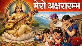 मेरो अक्षरारम्भ | Saraswati Puja Special | A Child&rsquo;s First Step Into Learning 