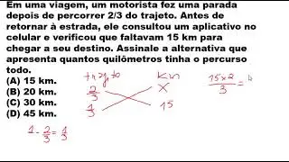 Concurso Setec situa&ccedil;&otilde;es-problema COM FRA&Ccedil;&Otilde;ES Matem&aacute;tica Regra de tr&ecirc;s Instituto Mais prova 03/10/21