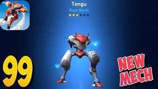 Mech Arena Robot Showdown - Gameplay Walkthrough  Part 99 - New Mech Tengu👹(iOS,Android)
