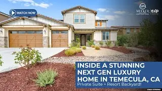 Inside a Stunning Next Gen Luxury Home in Temecula, CA | Private Suite + Resort Backyard!