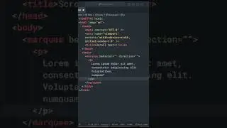 Create text scrolling with HTML #coding #javascript #webdev #html #reactnative #code #css #coder