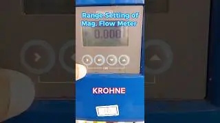 Range Setting of Magnetic Flow Meter | KROHNE OPTIFLUX400F | IFC100W CONVERTOR #InstrumentAcademy