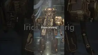 WARFRAME Necramech Iridos Voidrig #warframe #warframegameplay #fashionframe #Necramech