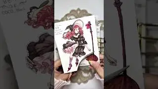 Moonlit Spell 🌑 | ASMR Creative Journaling ft. @IeebeeOffice  and hwara stickers #journalideas