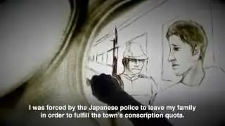 [Sand Art] The facilities of Japan&rsquo;s war crimes