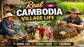 Real Cambodia Village Life || No Filters Pure Reality 🇰🇭
