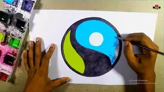 How to draw the Fairtrade logo