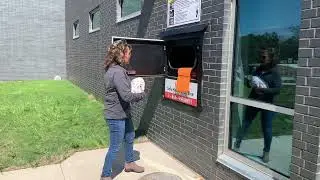 Safe Haven Baby Box demonstration
