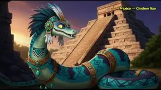 Gary De'Snake Travels the World  | Zootopia 2 Snake Character in Traditional Outfits of 10 Countries