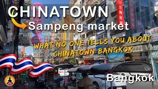 4K ► I Wasn’t Ready for This… Bangkok 🇹🇭 Chinatown Is INSANE