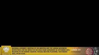 Portfolio Committee on Mineral Resources and Energy, 18th March 2022