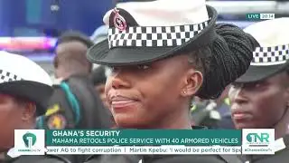 Ghana Police Retooled! Mahama Unveils 40 New Armored Vehicles for Security Ops