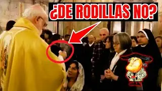 🚨Obispos y Sacerdotes que Prohíben Comulgar de Rodillas y en la Boca | Adoramos a Jesús en el Altar