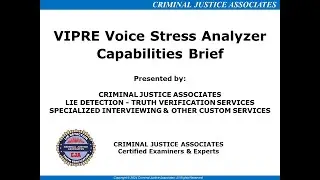 Voice Stress Analyzer Capabilities