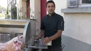 Maison Vidalot : Comment faire un cochon &agrave; la Broche ? (Tuto Tourne Broche)