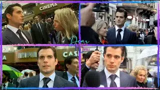 Henry Cavill❤️ Man of Steel UK in London Premiere Red Carpet Interview Compilation 2