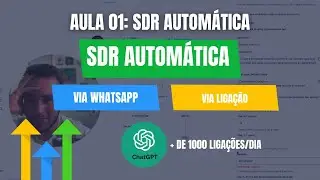 SDR de liga&ccedil;&atilde;o conectada ao Whatsapp agendando 100% automatizado | passo a passo | Aula 01 GHL