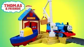 THOMAS AND FRIENDS TRACKMASTER CAPTAIN AT THE RESCUE CENTER Accidents Happen KIDS PLAY TOY TRAINS