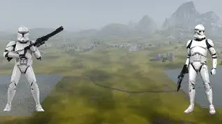 Phase I Clone Troopers VS Phase II Clone Troopers - UEBS 2