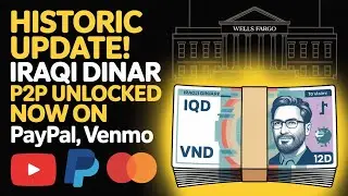 BREAKING: Iraqi Dinar Goes GLOBAL 🌍 | Now on PayPal, Venmo & P2P Transfers!