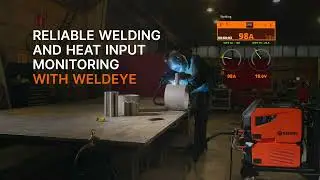 Manage welding heat input with WeldEye