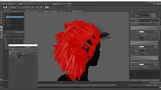 Ornatrix Maya: Clumping tool